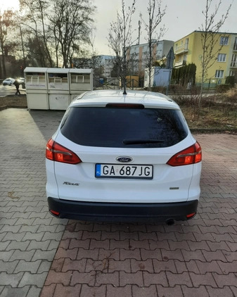 Ford Focus cena 52500 przebieg: 190000, rok produkcji 2016 z Gdynia małe 121